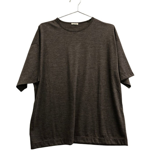 美品◆キャッシュ＆バルバ Tシャツ カシミヤ想定 サイズ不明 グレー メンズ cash & barba 【AFB27】