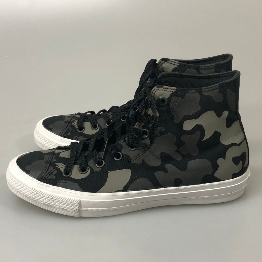 コンバース ハイカットスニーカー チャックテイラー オールスターⅡハイ カモ柄 メンズ サイズ28 Converse Chuck Taylor All Star II 約28.0cm【YB5】