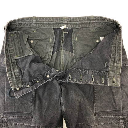 ダブルアールエル カーゴショーツ 13スターボタン ウォッシュド加工 ブラック メンズ サイズ34 RRL RALPH LAUREN【】