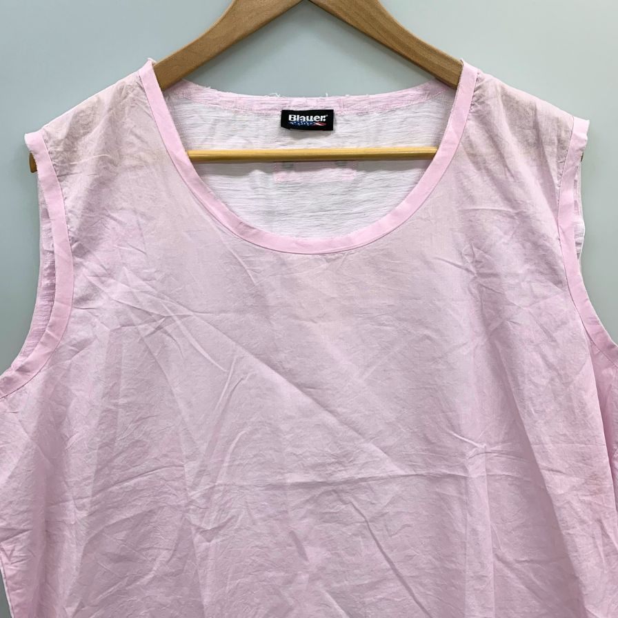 中古◆ブラウアー タンクトップ メンズ ピンク サイズL BLAUER 【AFB29】