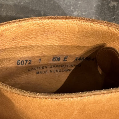 クロケット＆ジョーンズ チャッカブーツ ポールスミス別注 5072 ブラウン サイズUK6.5E CROCKETT&JONES ブーツ 約25.0cm【LA】【中古】