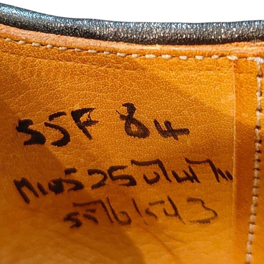 チャーチ レザーシューズ 3都市 リザード 84ラスト ブラウン メンズ サイズ5.5F Church's  約24.5cm【LA】【中古】