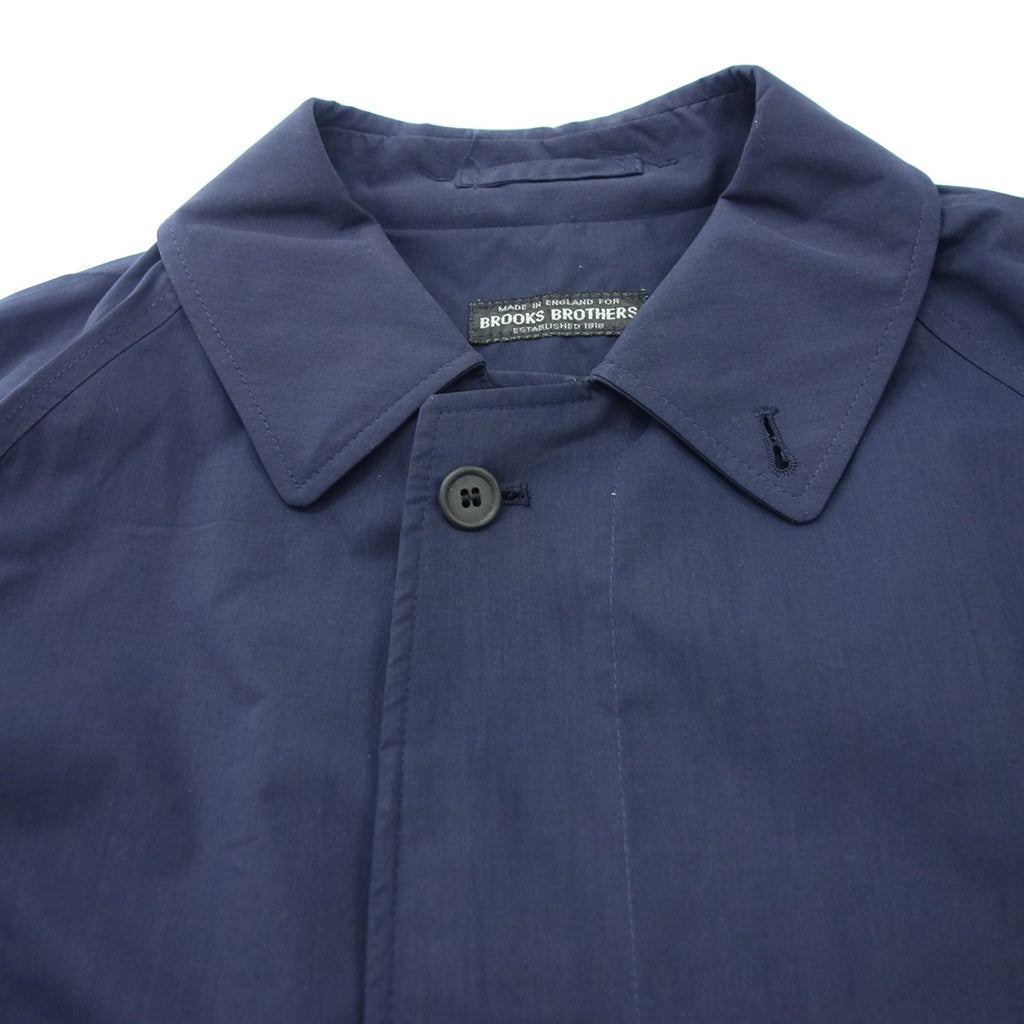 Good condition◆Brooks Brothers coat with belt Men's size 36 Navy BROOKS BROTHERS [AFB53] 