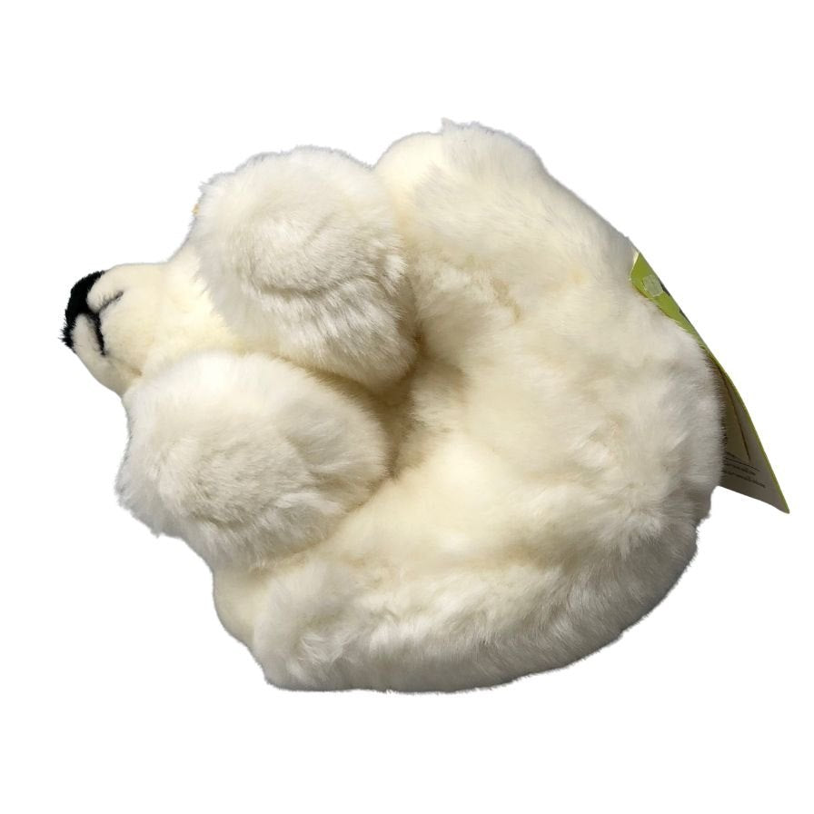 シュタイフ ぬいぐるみ シロクマ ポーラー ベア 22cm steiff【AFB54】【中古】