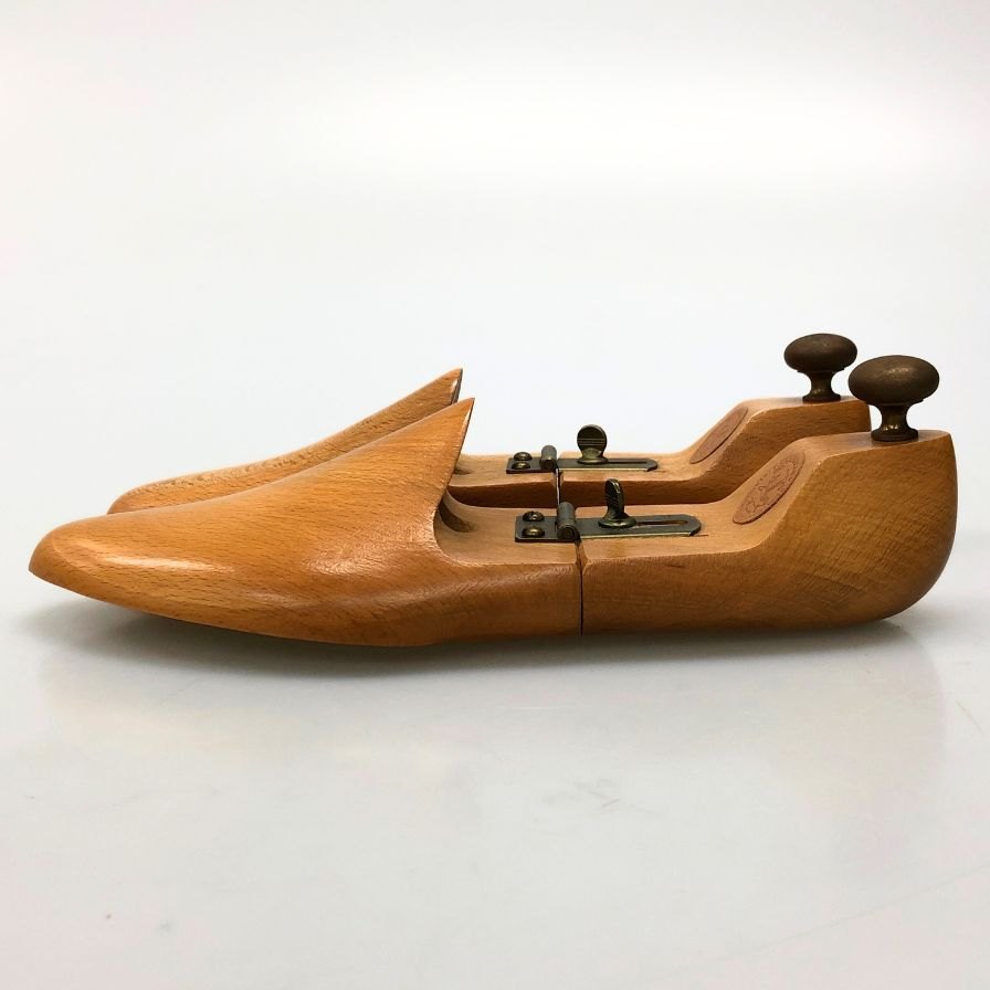 ラ コルドヌリ アングレーズ シューツリー 木製 ブラウン メンズ サイズ40・41 LA CORDONNERIE ANGLAISE 約25.5cm【AFC8】