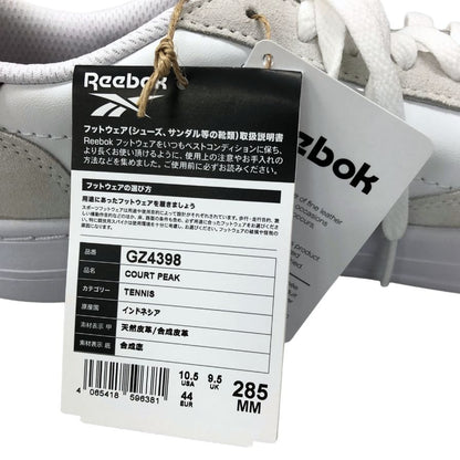 リーボック コートピーク ローカットスニーカー GZ4398 レザー ホワイト メンズ 28.5cm Reebok COURT PEAK 約28.5cm【AFD2】