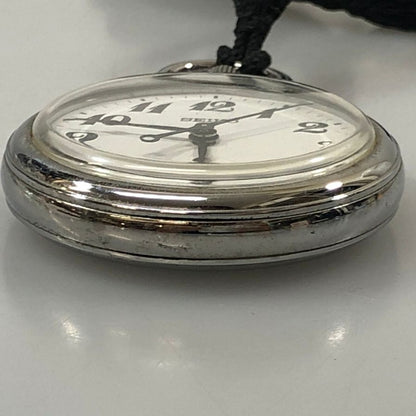 セイコー 懐中時計 クォーツ 7C21-0A22 シルバー系 SEIKO【AFI8】【中古】