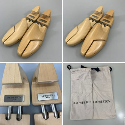 ジェイエムウエストン シグネチャー ローファー 180 グレインレザー ホワイト サイズ7E メンズ J.M.WESTON 約26.5cm【AFC7】