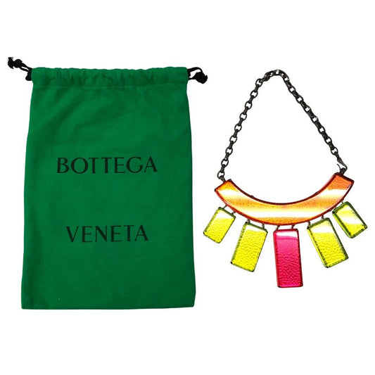 ボッテガヴェネタ ネックレス カラーストーン SV925 チェーン マルチカラー レディース BOTTEGA VENETA【AFI11】