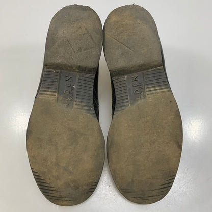 オールデン レザーシューズ 311 プレーントゥ シボレザー ブラック メンズ US10.5 CDIラスト Alden 約28.5cm【AFC47】