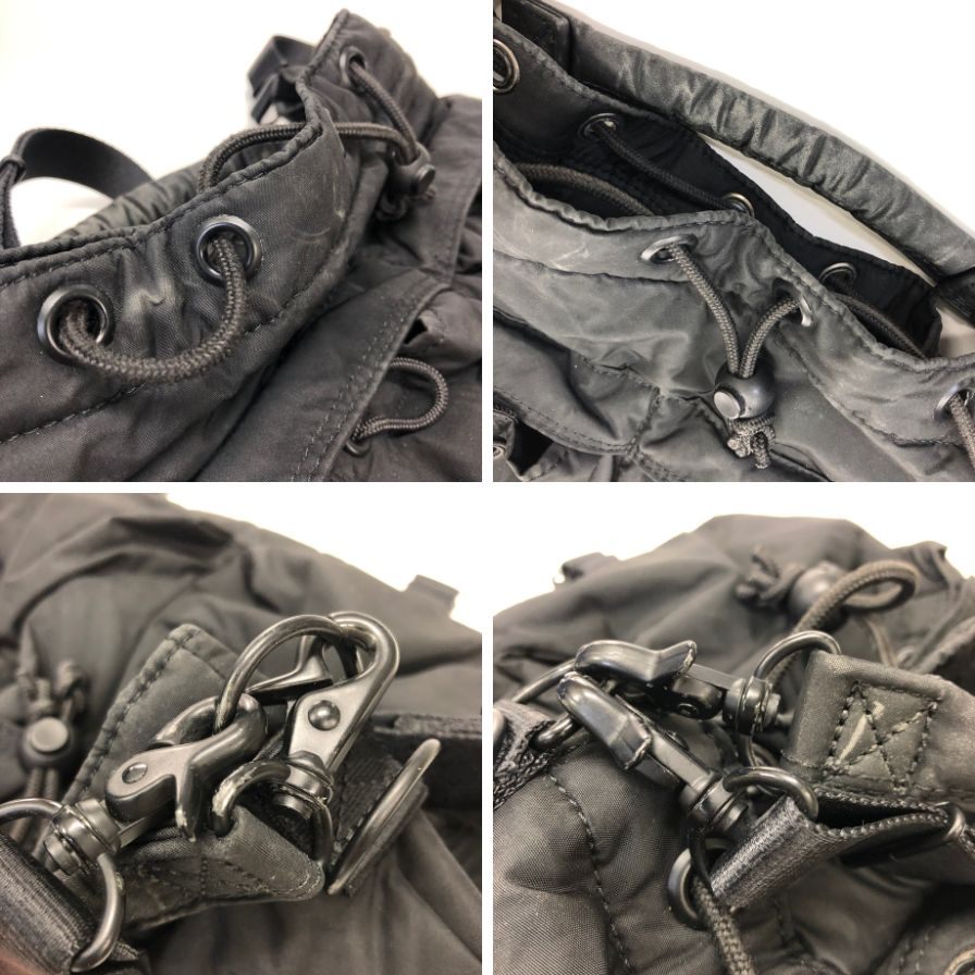 ポーター  αゲル センシズ 2way ショルダーバッグ メンズ ブラック PORTER αGEL【AFE10】