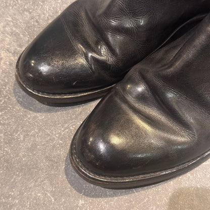 パラブーツ サイドゴアブーツ カーフ ブラック サイズ44 PARABOOT ブーツ 約28.5cm【LA】【中古】