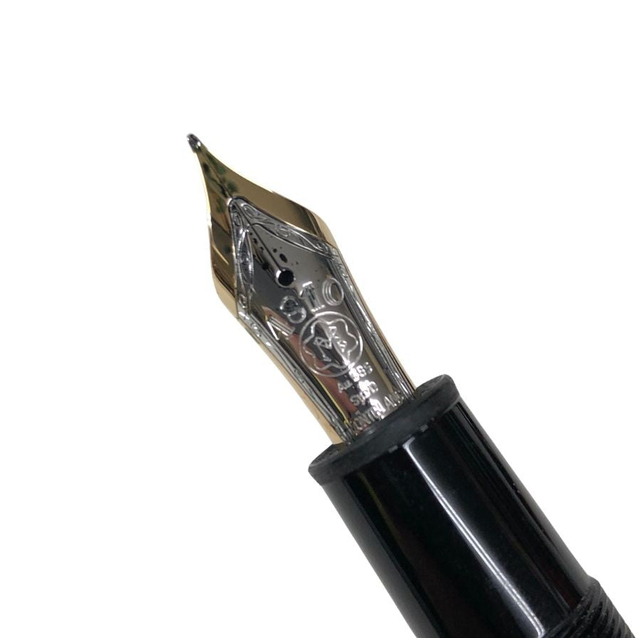 モンブラン マイスターシュテュック 4810 ペン先Au585 ブラック ゴールド MONTBLANC MEISTERSTUCK【AFI15】