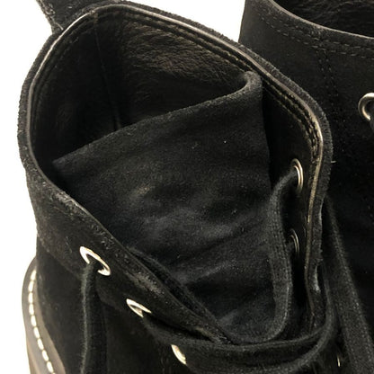 コンバース ハイカットスニーカー オールスター ロングライフハイ スエード メンズ ブラック サイズUS9.5 CONVERSE 約28.0cm【AFC28】