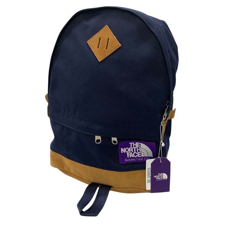 新品同様◆ザ ノースフェイス パープルレーベル ミディアム デイ パック NN7507N ユニセックス ネイビー THE NORTH FACE PURPLE LABEL nanamica【AFE6】