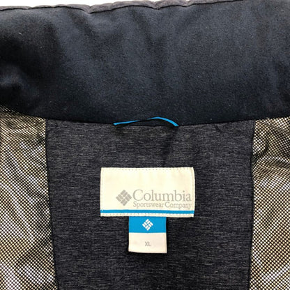 中古◆コロンビア ダウンコート 韓国タグ ネイビー  サイズXL Columbia 【AFA21】