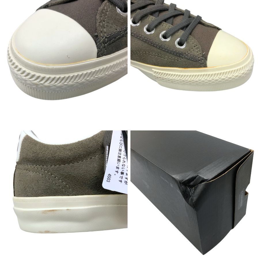 コンバース スケートボーディング ローカットスニーカー ブレイクスター 1CL769 キャンバス グレー メンズ サイズ28cm CONVERSE SKATEBOARDING BREAKSTAR SK OX 約28.0cm【AFD2】