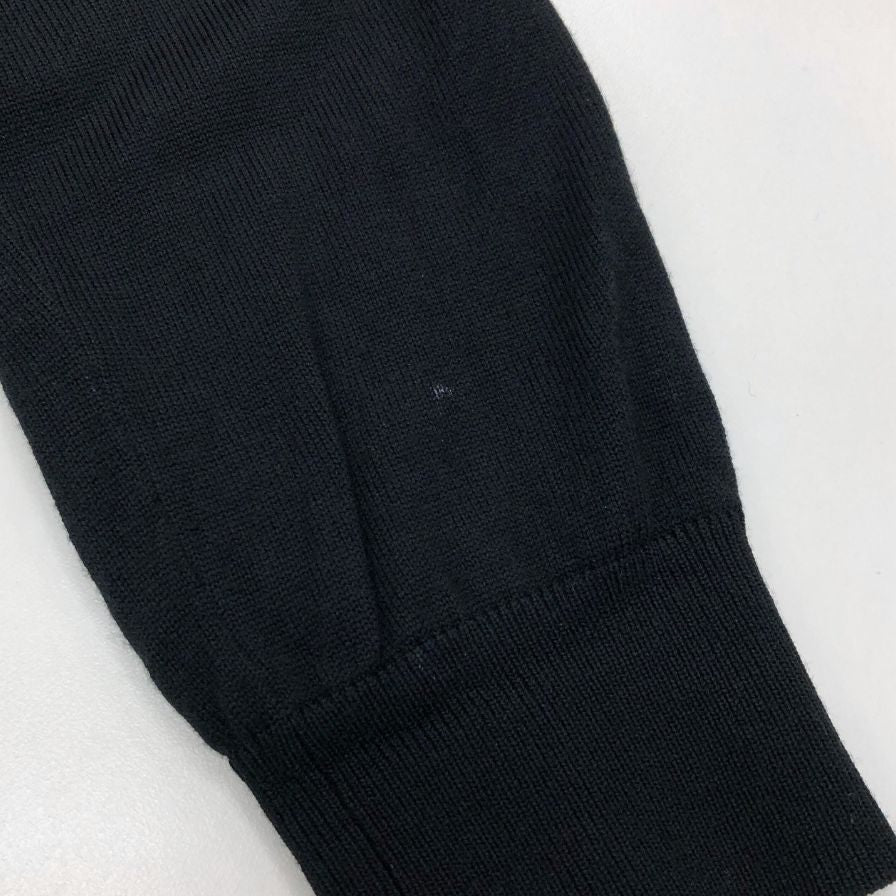 中古◆エストネーション セーター ウール ハイゲージ ニット ブラック メンズ サイズM ESTNATION 【AFB18】