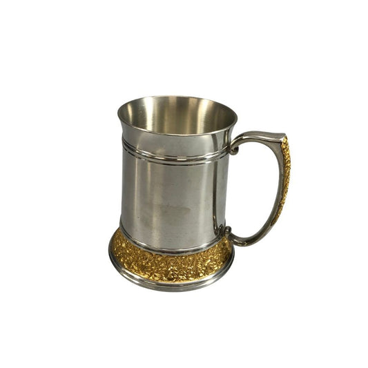 ロイヤルセランゴール クラシック エクスプレッションズ ビアマグ 24金装飾 Royal Selangor【AFI13】【中古】
