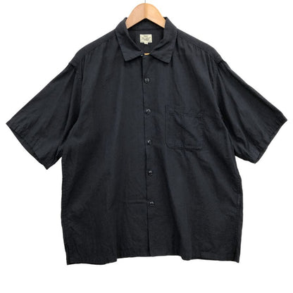中古◆ゴールド バットダイ シャンブレー ベタシャン オープン シャツ ブラック サイズM GOLD VAT DYE CHAMBRAY OPEN SHIRT 【AFB25】