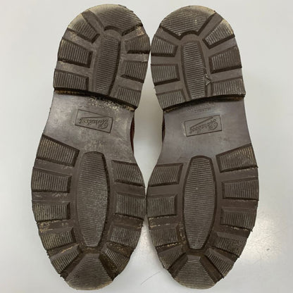パラブーツ レザーシューズ ダブルモンクストラップ ウィリアム グレインレザー メンズ サイズ5.5 ブラウン Paraboot WILLIAM ビジネスシューズ 約24.5cm【LA】【中古】