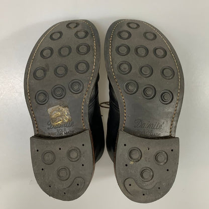 トリッカーズ M7509 チャッカブーツ メダリオン ダイナイトソール ブラック サイズ7.5 メンズ TRICKER'S ブーツ 約26.0cm【LA】【中古】