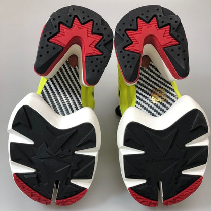 メゾンマルジェラ リーボック スニーカー Tabi Instapump Fury Hi S34WU0023 イエロー系 レディース サイズ35 Maison Margiela Reebok 約21.5cm【AFD8】