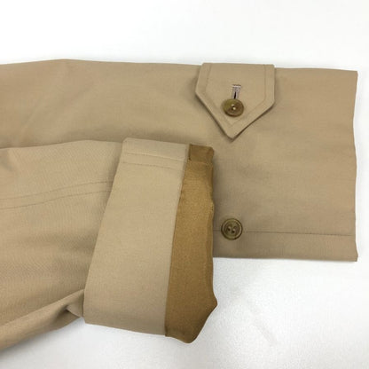 美品◆バーバリーズ ステンカラー コート ライナー付 コットン ベージュ サイズS   BURBERRYS 【AFA7】