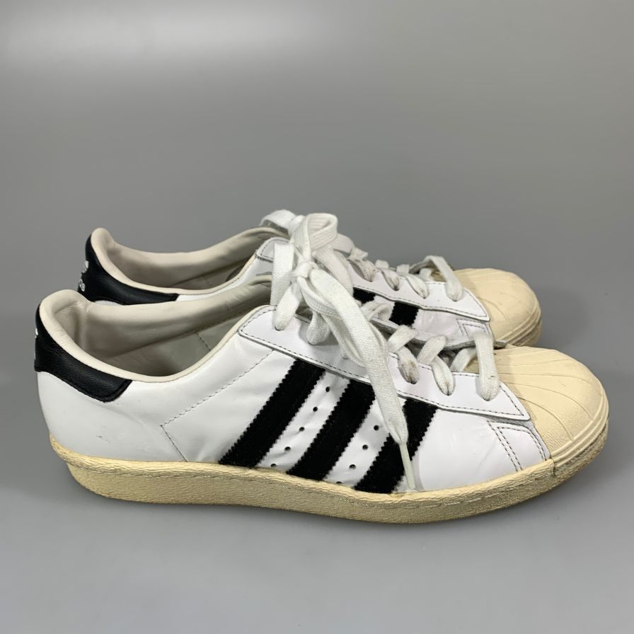 アディダス G61070 スーパースター スニーカー ホワイト×ブラック サイズ26㎝ adidas 約26.0cm【YB3】