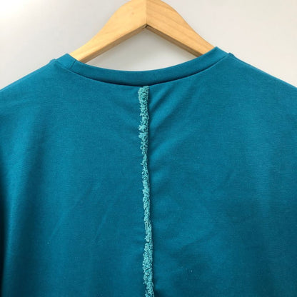 中古◆ヴィヴィアンタム カットソー 変形 デザイン 龍 アニマル ブルー レディース サイズ38  VIVIENNE TAM 【AFB32】