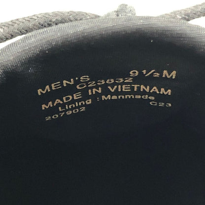コールハーン レザースニーカー ゼログランド C23832 レーザーウィング メンズ ブラック サイズ9.5 COLE HAAN 約27.0cm【AFC49】