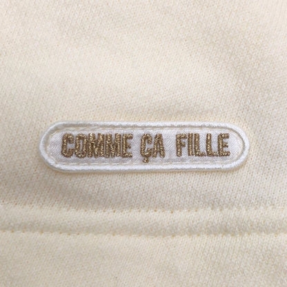 新品同様◆コムサ フィユ ワンピース ケープ付き 女の子用 キッズ ホワイト系 サイズ130～140 COMME CA FILLE 【AFB25】