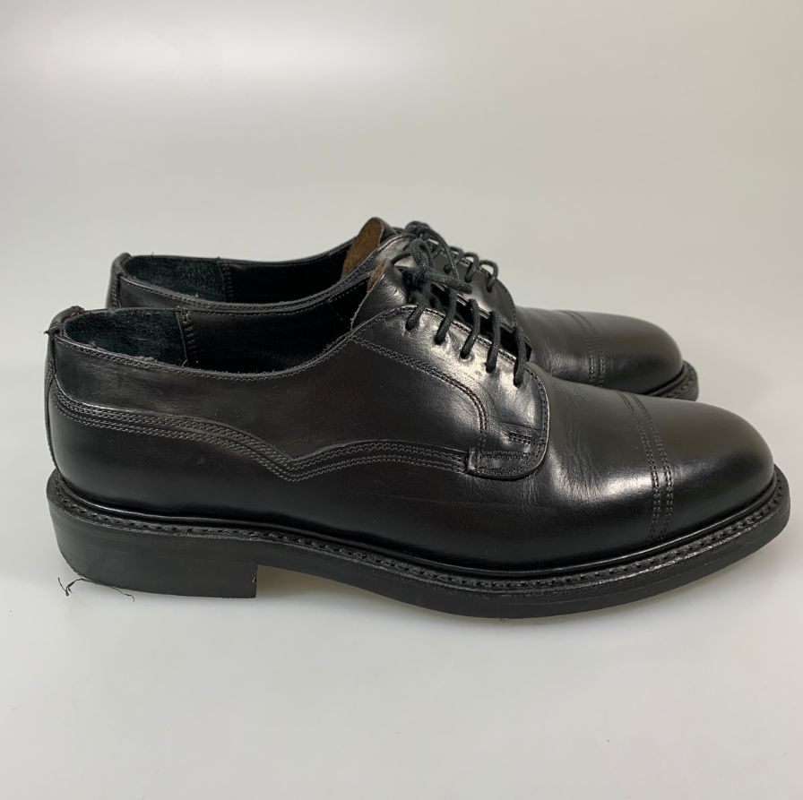 ジョセフチーニー ケンゴン2 カーフ ストレートチップ ブラック サイズUK7.5 メンズ Joseph Cheaney 約26.0cm【YB1】