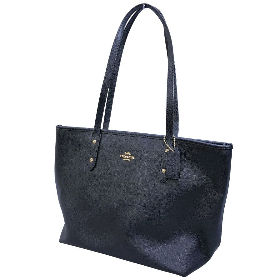 コーチ トートバッグ レザー F58846 ネイビー ウィメンズ COACH【AFE10】