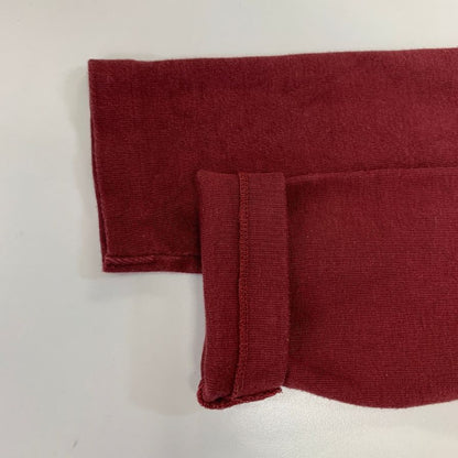 美品◆ダブルアールエル ラルフローレン 90S 三ツ星タグ モックネックニット レッド サイズM RRL RALPH LAUREN 【AFB52】