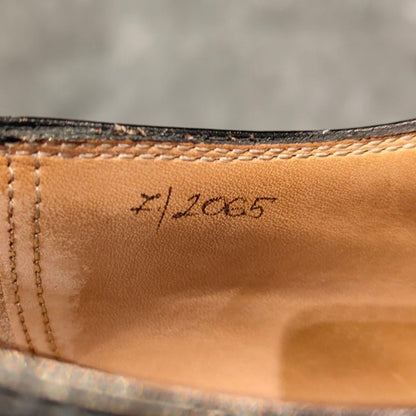 ベルルッティ シングルモンク パティーヌ カーフ メンズ パープル系 サイズUK7 Berluti ビジネスシューズ 約26.0cm【LA】【中古】