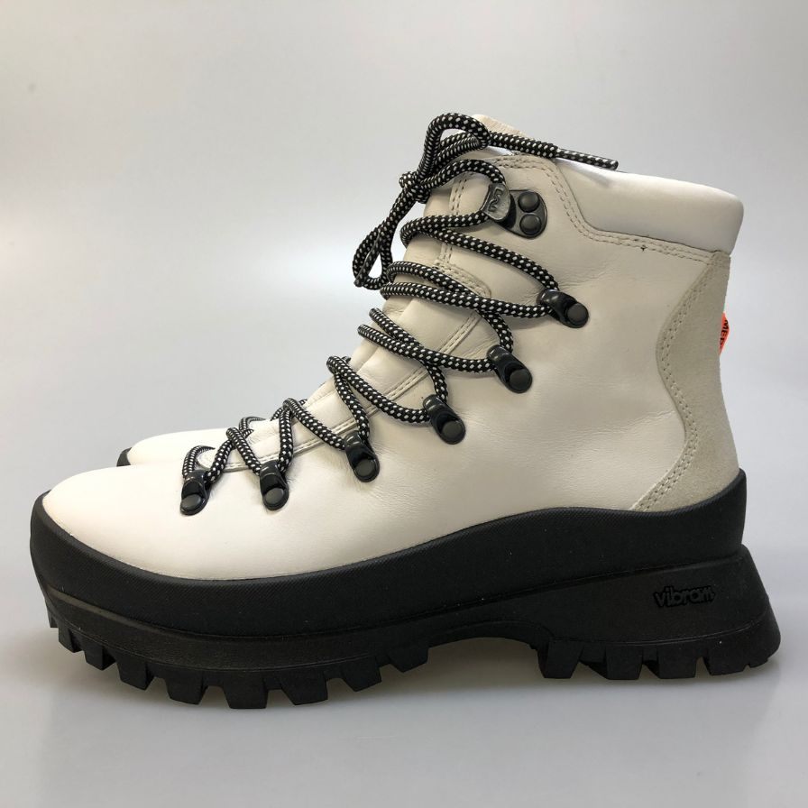 メレル ブーツ トレッキングブーツ Bristol MID レディース サイズ24 ブラック ホワイト系 MERRELL 約24.0cm【AFD4】