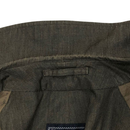 美品◆バーバリー バルカラーコート 旧タグ ブラウン メンズ サイズ M Burberry 【AFA15】