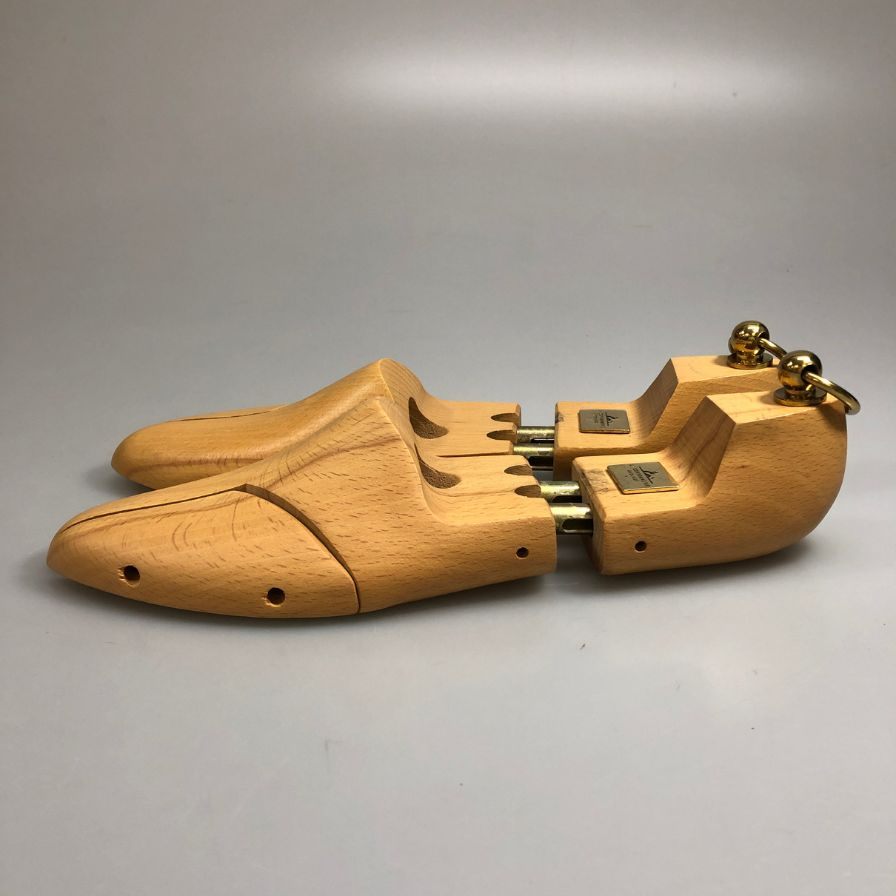 ラ コルドヌリ アングレーズ シューツリー 木製 ベージュ メンズ サイズ42 LA CORDONNERIE ANGLAISE 約27.0cm【AFC6】