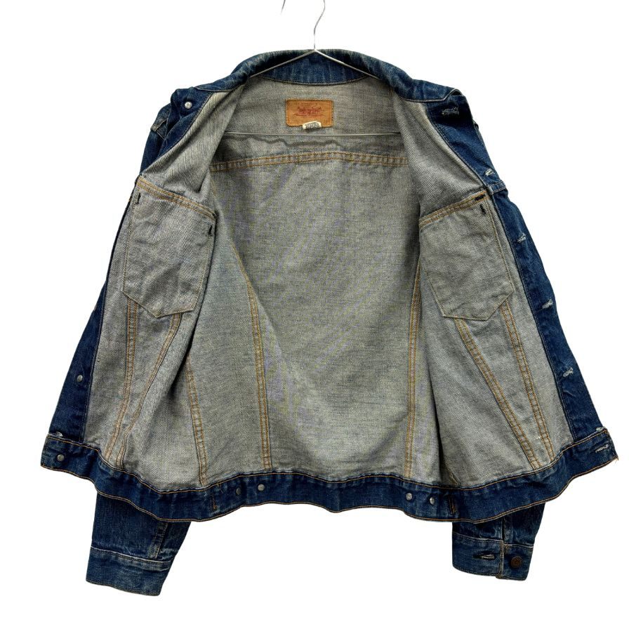 美品◆リーバイス デニムジャケット ジージャン 70505 メンズ サイズ38 インディゴ LEVI'S 【AFB33】