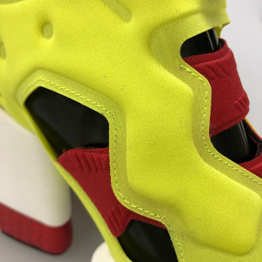 メゾンマルジェラ リーボック スニーカー Tabi Instapump Fury Hi S34WU0023 イエロー系 レディース サイズ36 Maison Margiela Reebok 約22.5cm【AFD9】
