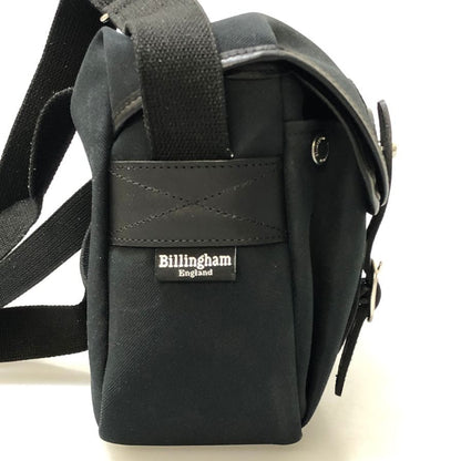 ビリンガム カメラバッグ ハドレースモール キャンバス×レザー ブラック Billingham【AFE3】【中古】