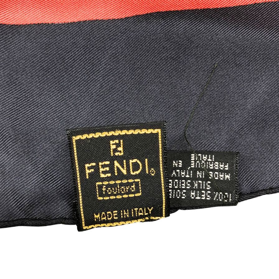 フェンディ スカーフ シルク マルチカラー レディース FENDI【AFI2】