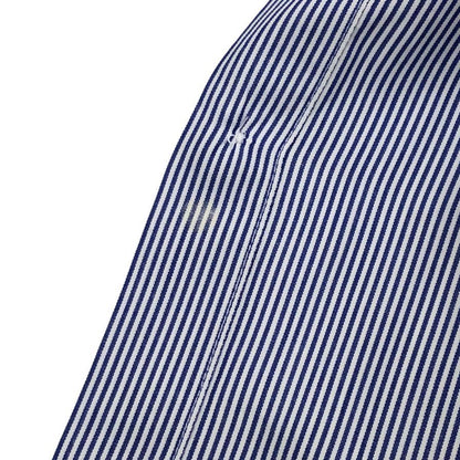 ターンブル＆アッサー ワイシャツ クレリック ストライブ ブルー系 サイズ15 メンズ Turnbull&Asser【LA】