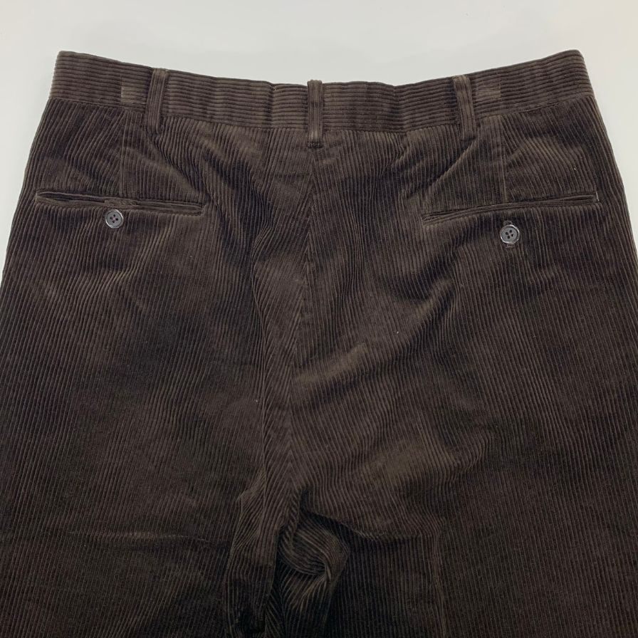 ポロラルフローレン コーデュロイパンツ 90S コットン ブラウン メンズ サイズ85 Polo Ralph Lauren 【AFB39】