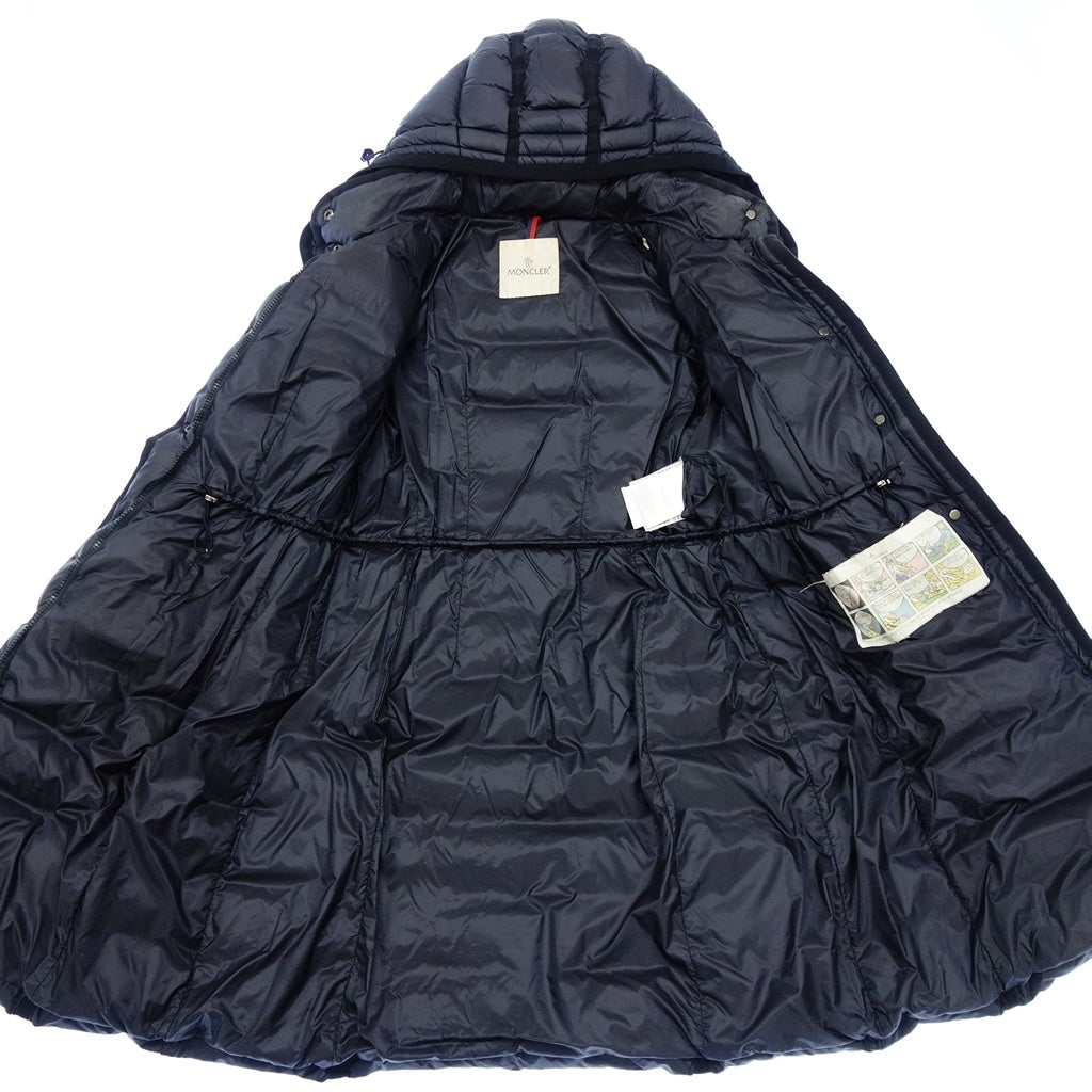 Used ◆Moncler Down Jacket Hermine Women's Size 2 Navy MONCLER HERMINE [AFA16] 