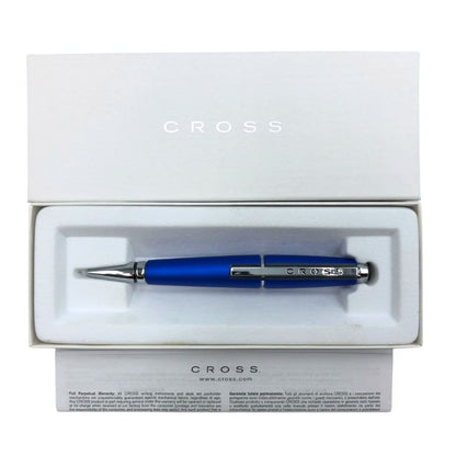 クロス ボールペン エッジ ニトロブルー シルバー CROSS【AFB54】
