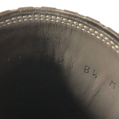 ルイヴィトン レザーシューズ ダービー 外羽根 メンズ サイズ8.5 Ｍ ブラック LOUIS VUITTON 約27.0cm【AFD9-2】