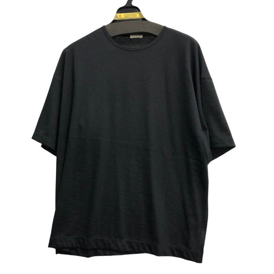 美品◆キャッシュ＆バルバ Tシャツ カシミヤ想定 サイズ不明 ブラック メンズ cash & barba 【AFB27】