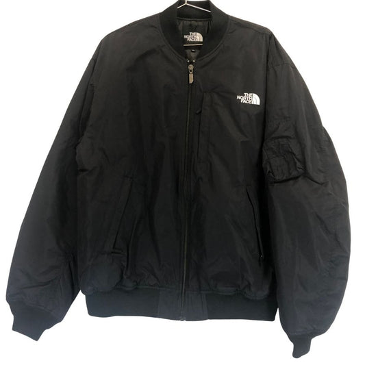 新品同様◆ザ ノース フェイス NY82552 MA-1ジャケット インサレーションボンバージャケット メンズ ブラック サイズXL THE NORTH FACE 【AFF22】